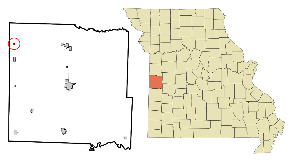Locator map of Merwin