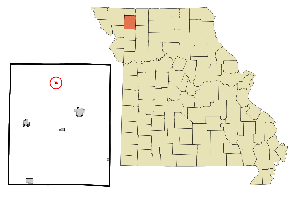 Locator map of Gentry