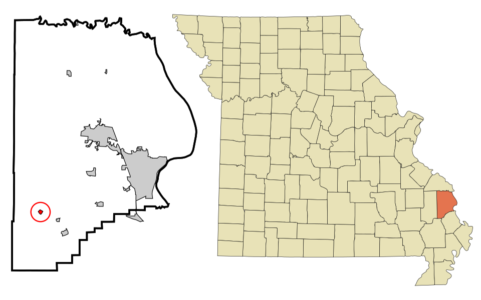 Locator map of Whitewater