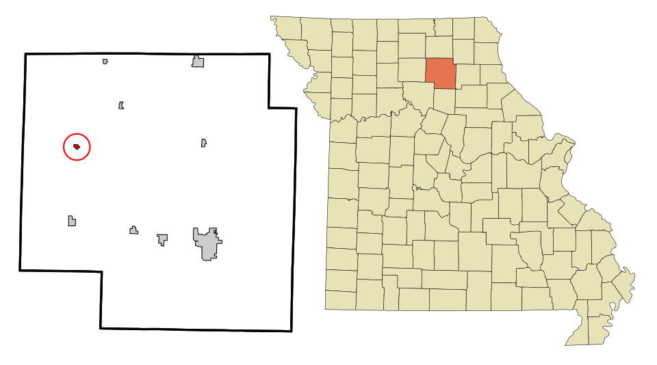 Locator map of Ethel