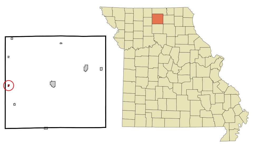 Locator map of Osgood