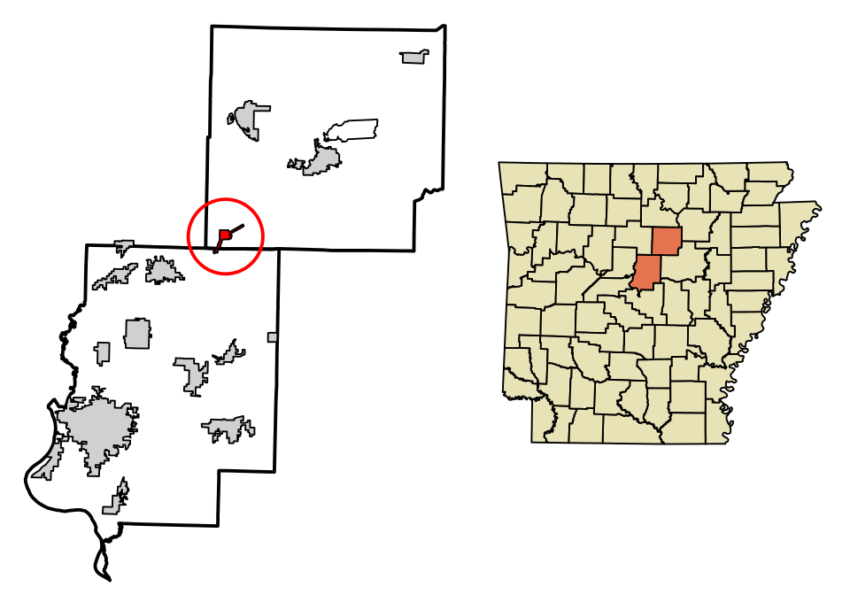 Locator map of Quitman