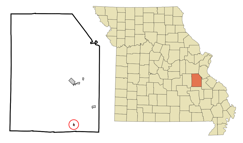 Locator map of Caledonia