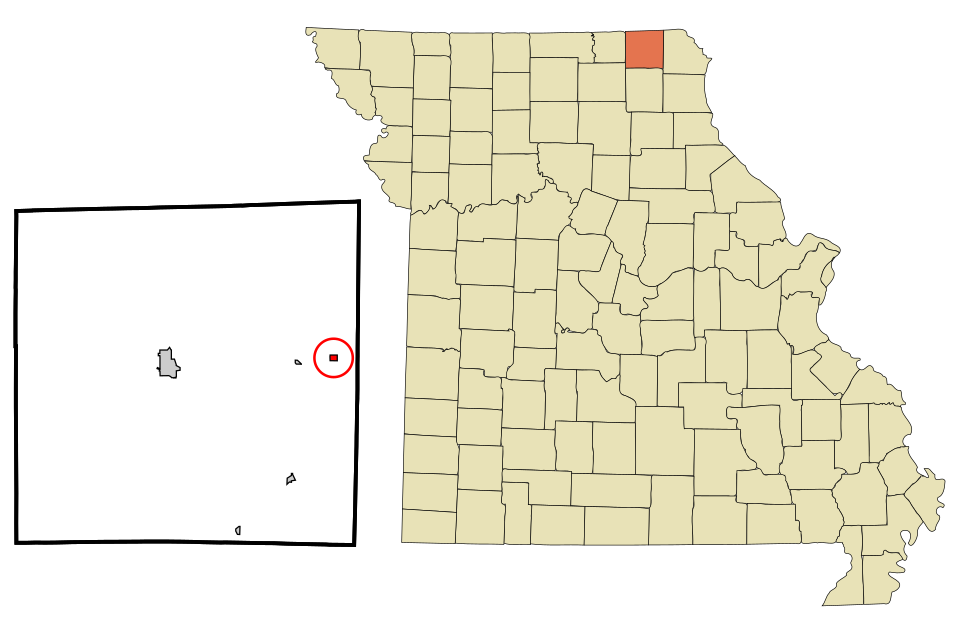 Locator map of Granger