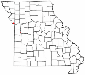 Locator map of Lake Waukomis
