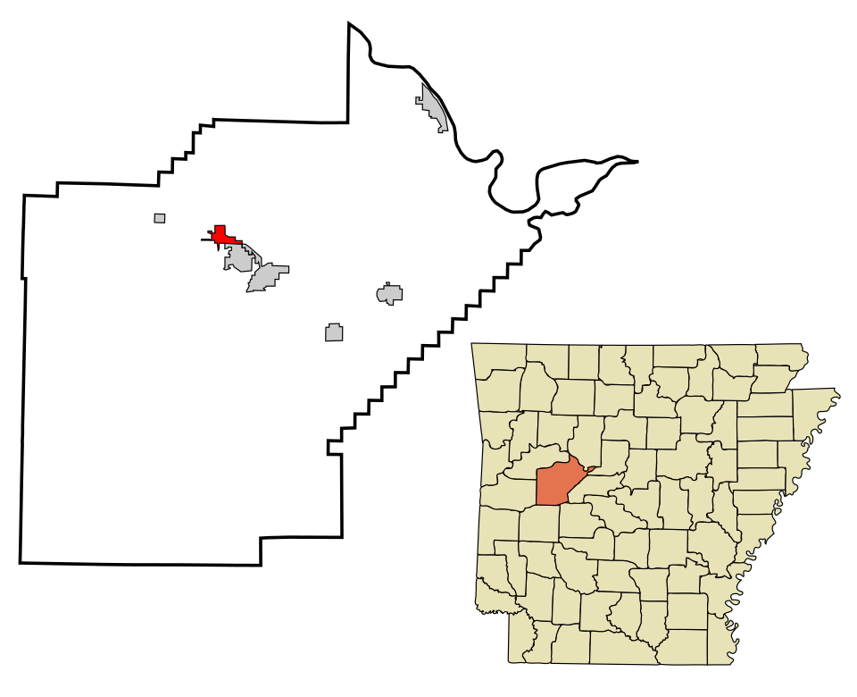 Locator map of Belleville