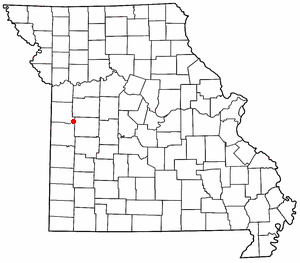 Locator map of Creighton