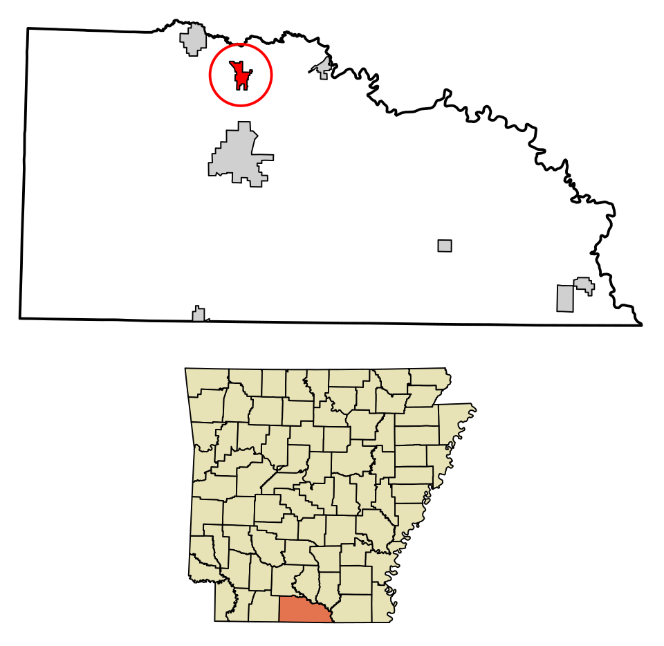 Locator map of Norphlet