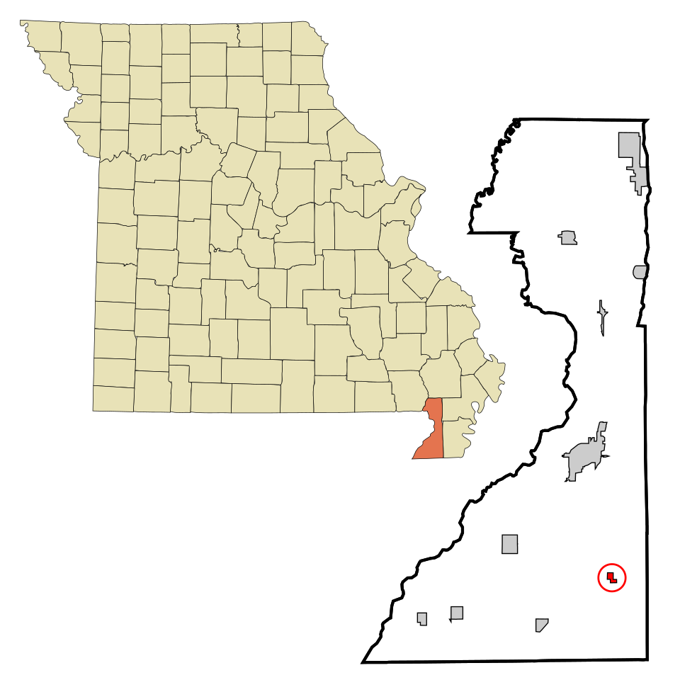 Locator map of Rives