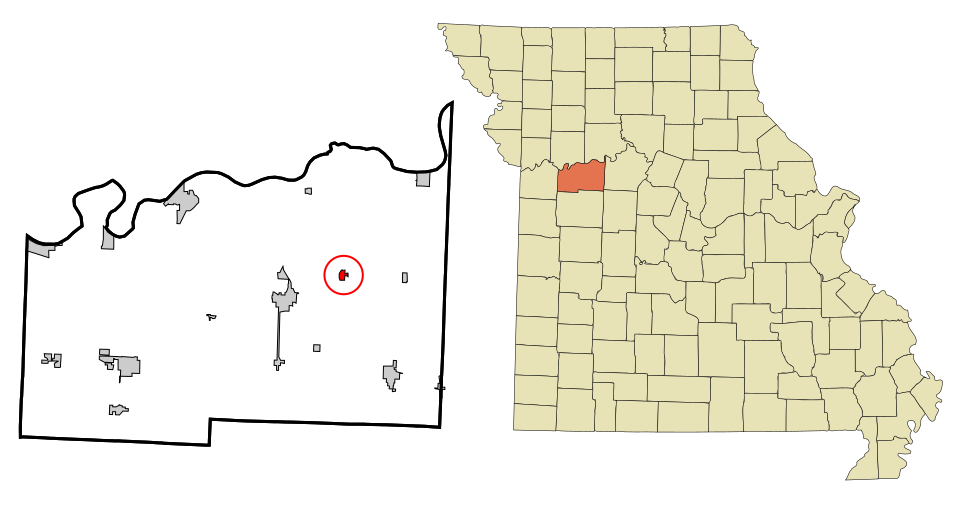 Locator map of Corder