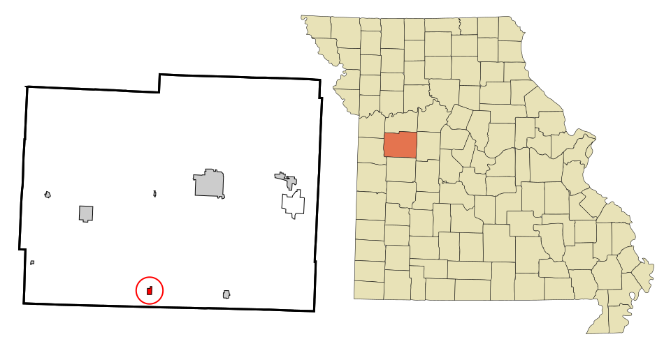 Locator map of Chilhowee