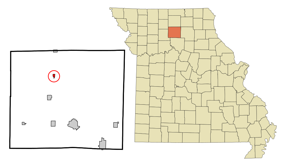 Locator map of Purdin