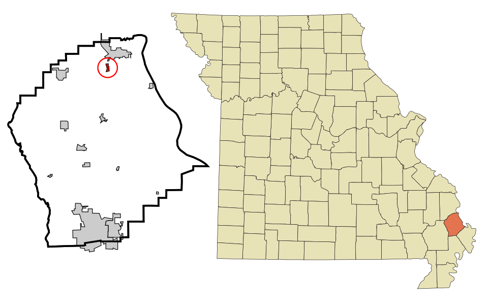 Locator map of Kelso