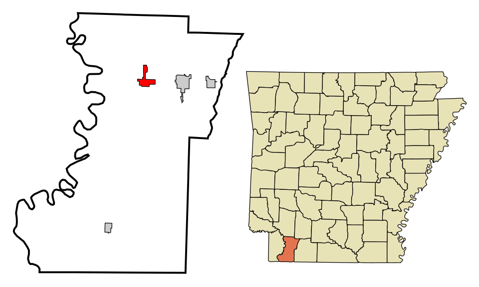 Locator map of Lewisville