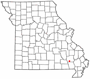 Locator map of Williamsville