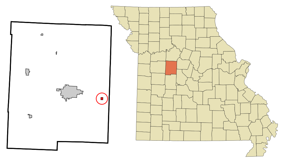 Locator map of Smithton