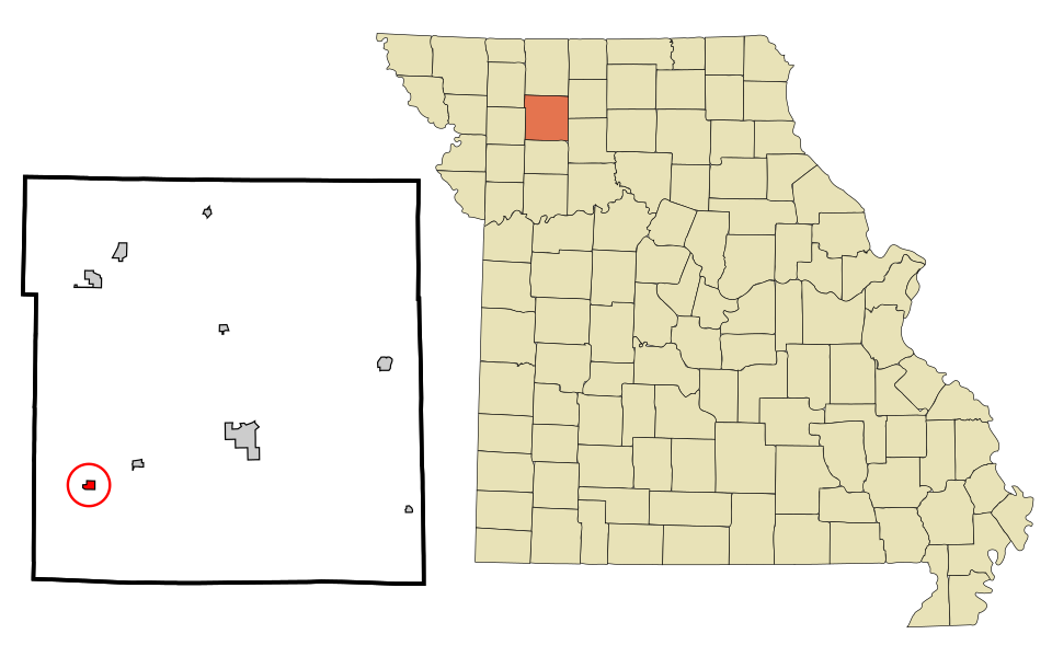 Locator map of Winston