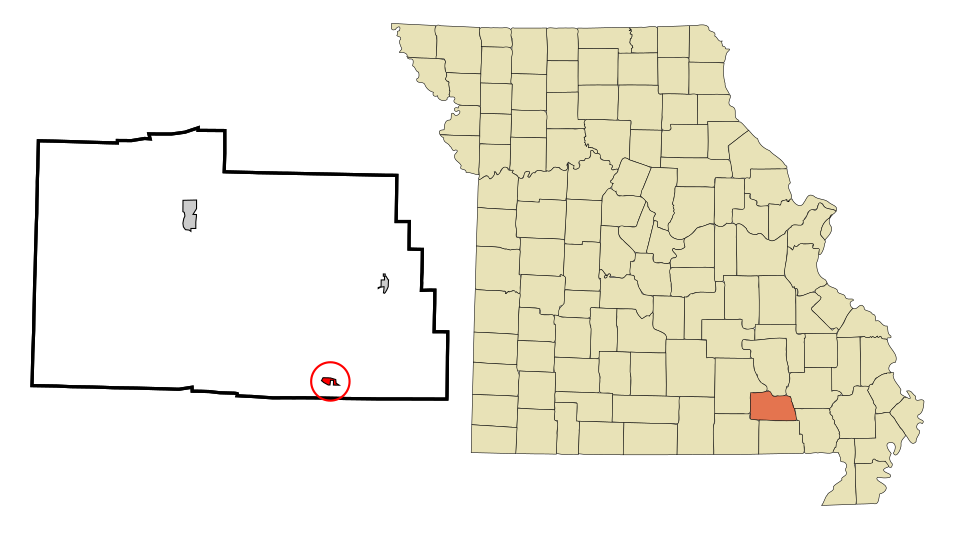 Locator map of Grandin