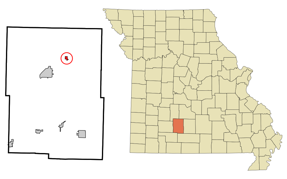 Locator map of Niangua