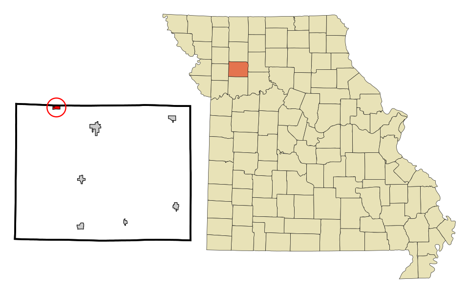 Locator map of Kidder