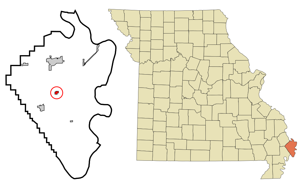 Locator map of Anniston