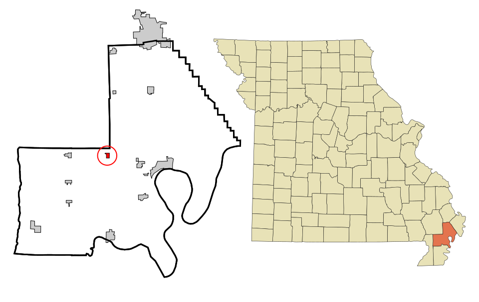 Locator map of Catron