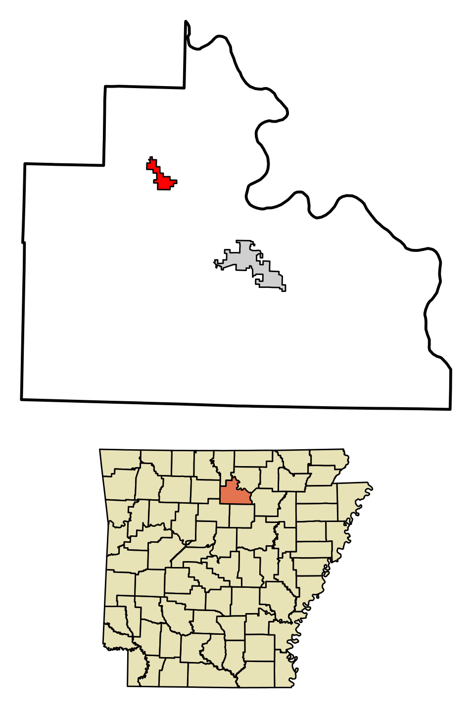 Locator map of Fifty-Six