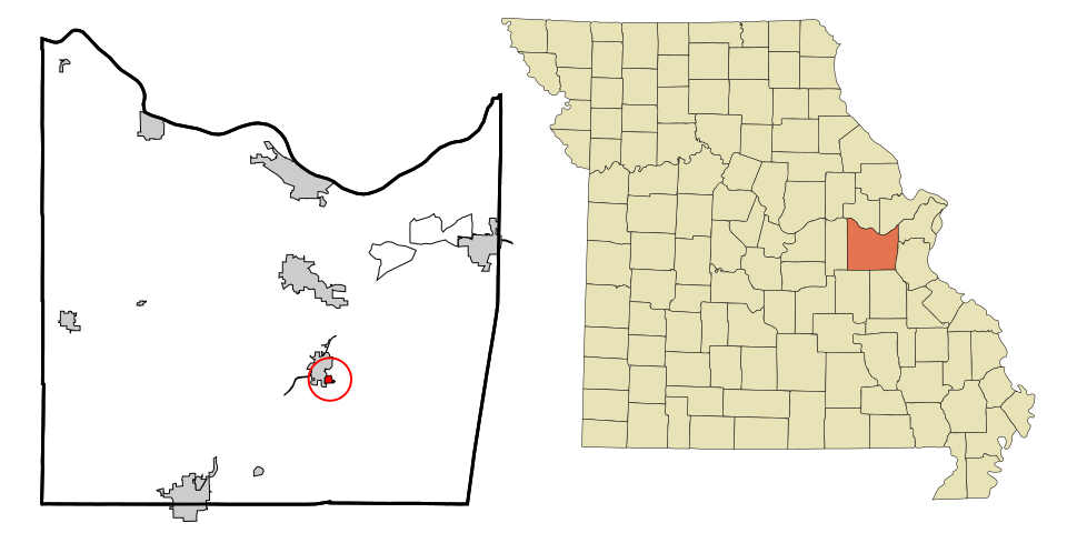 Locator map of Parkway