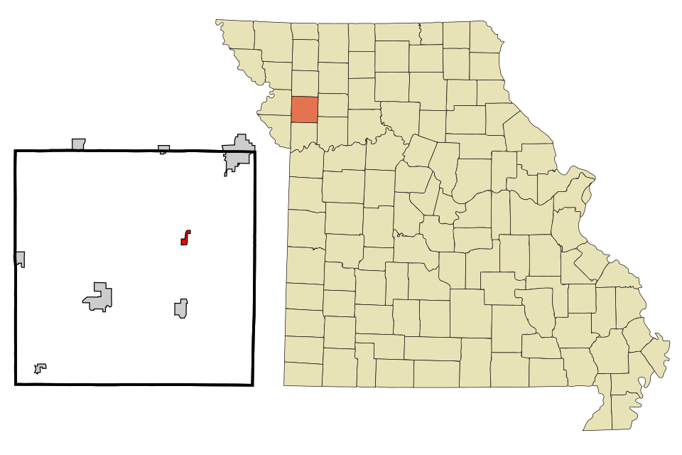 Locator map of Turney