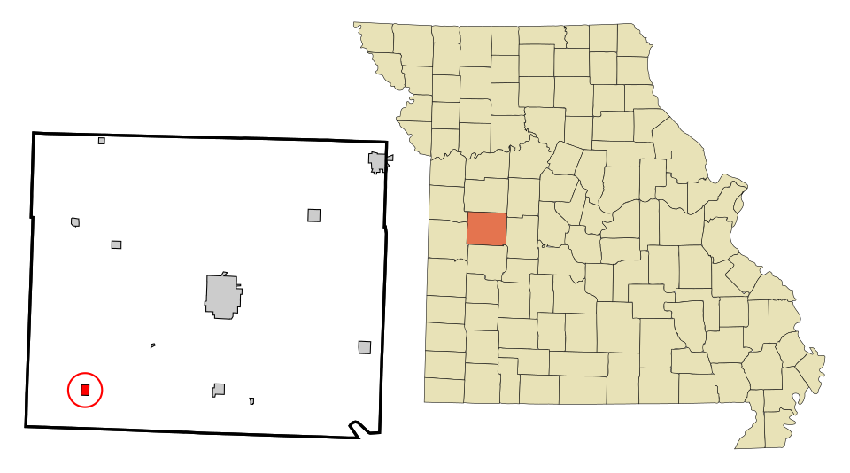 Locator map of Montrose