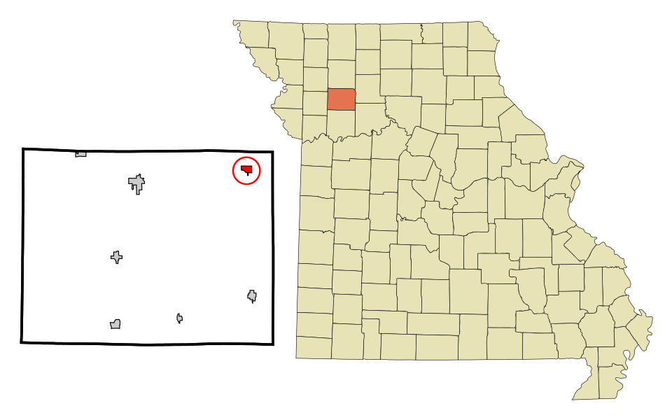 Locator map of Breckenridge