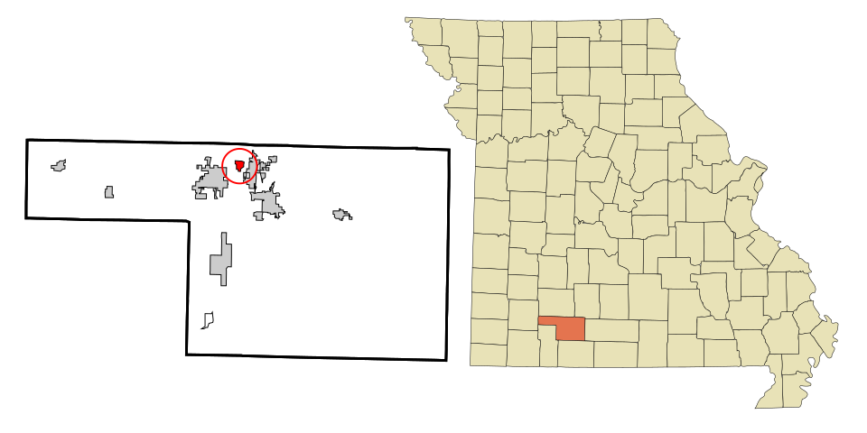 Locator map of Fremont Hills