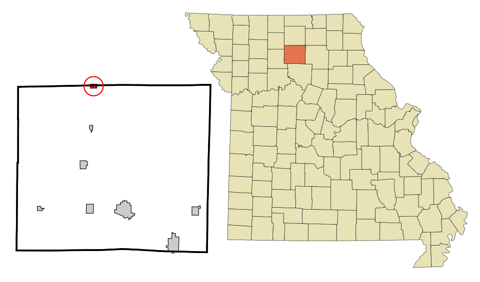 Locator map of Browning