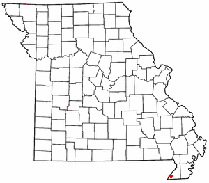 Locator map of Cardwell