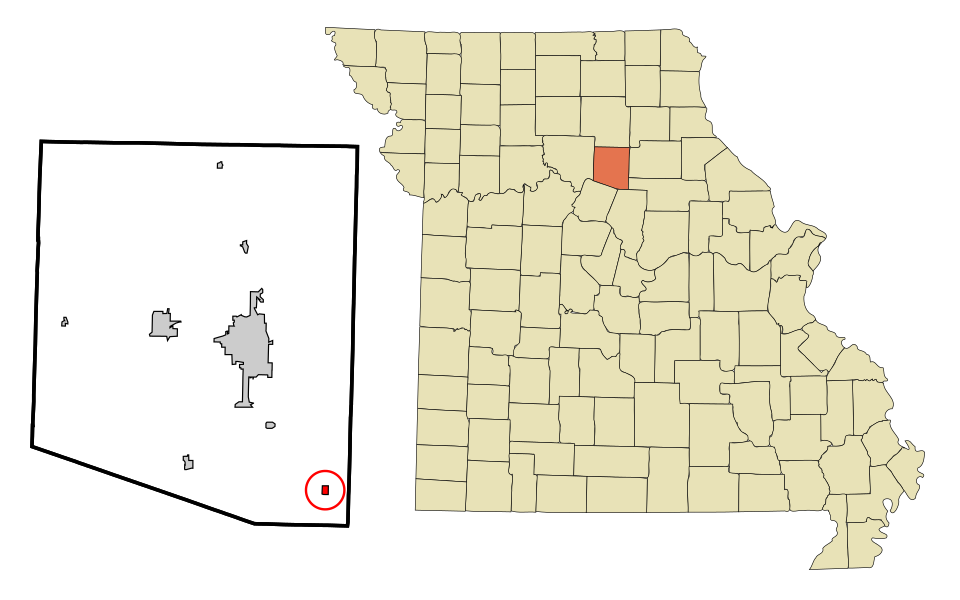 Locator map of Clark