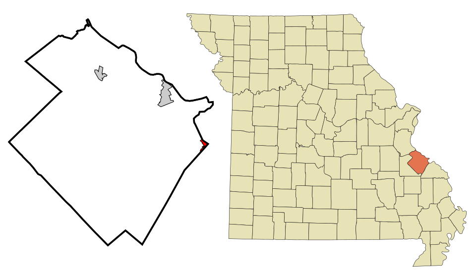Locator map of St. Mary