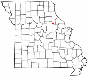 Locator map of Laddonia