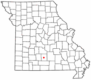 Locator map of Hartville