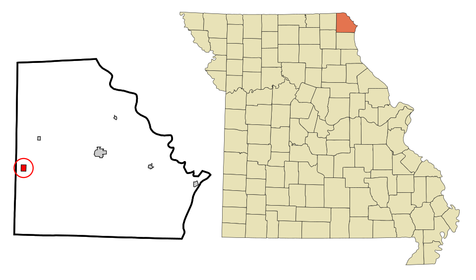 Locator map of Wyaconda