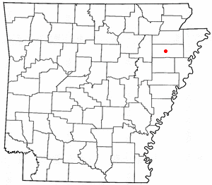 Locator map of Harrisburg