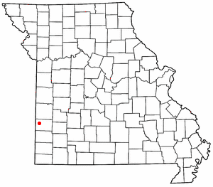 Locator map of Liberal