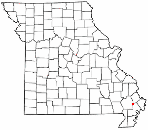 Locator map of Morehouse