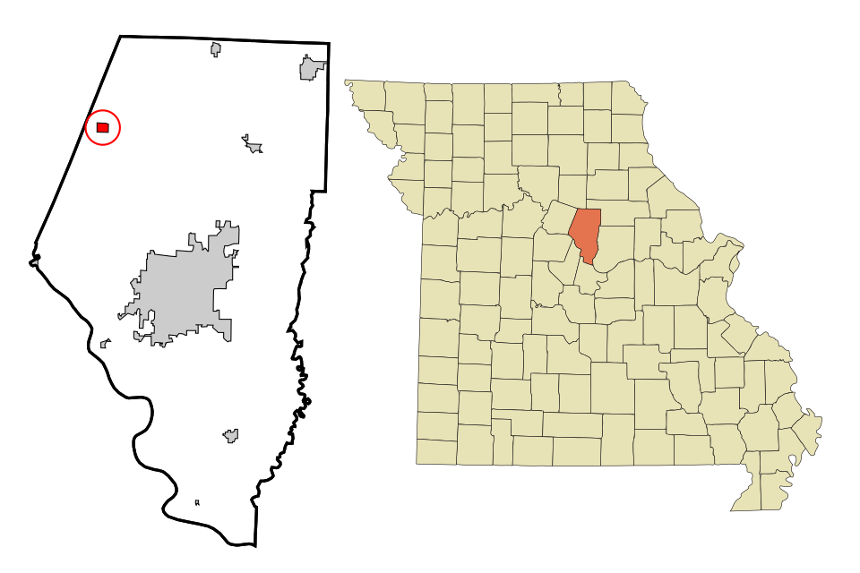 Locator map of Harrisburg