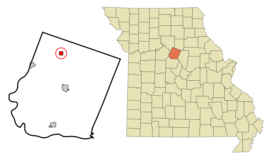 Locator map of Armstrong
