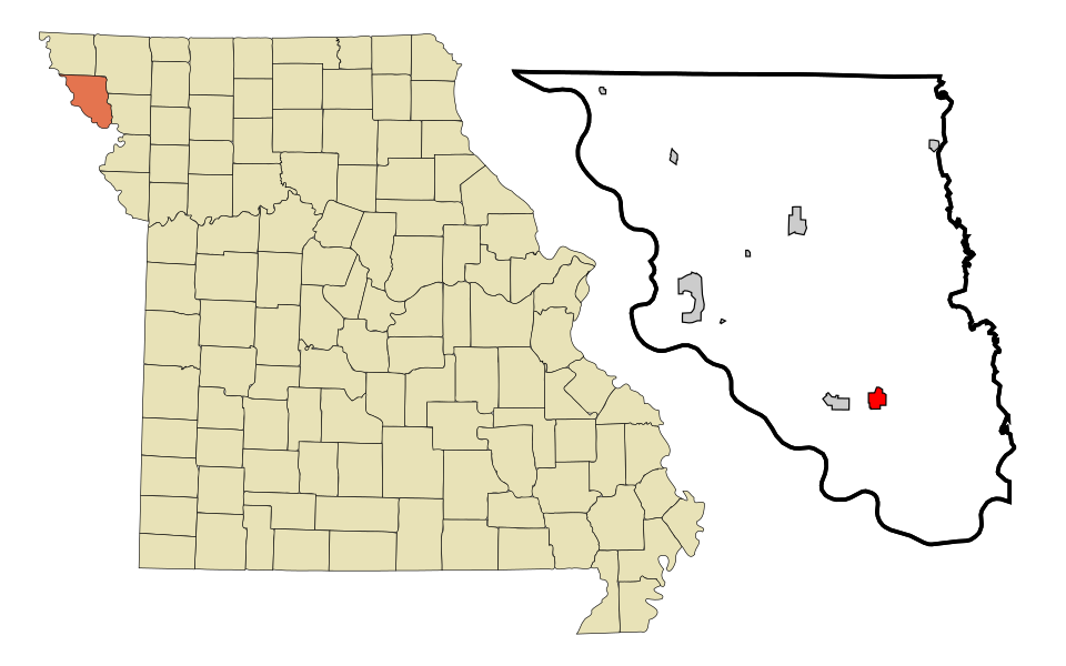 Locator map of Oregon