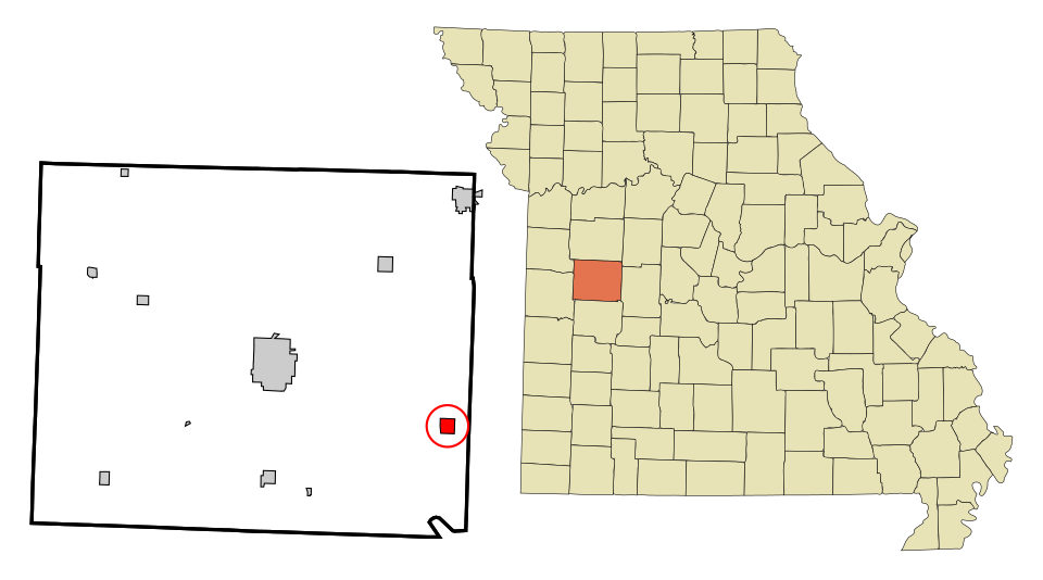 Locator map of Tightwad
