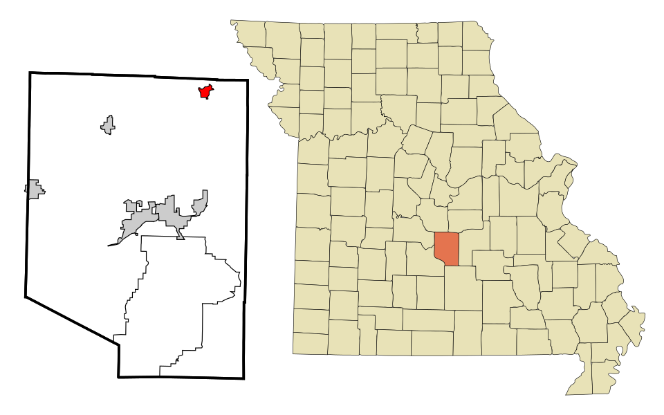 Locator map of Dixon