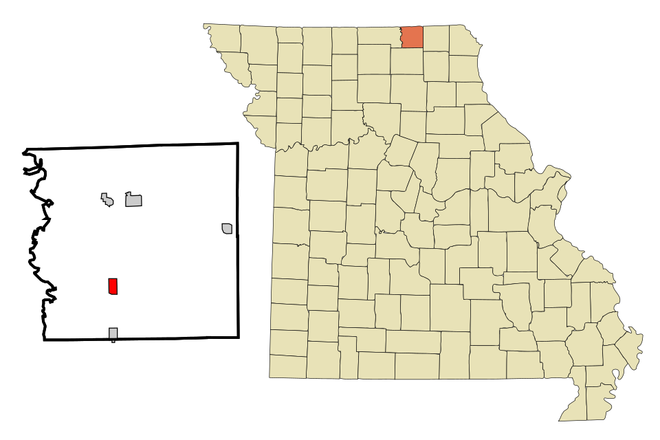 Locator map of Queen