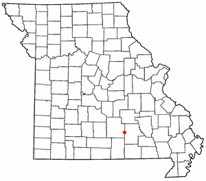 Locator map of Summersville
