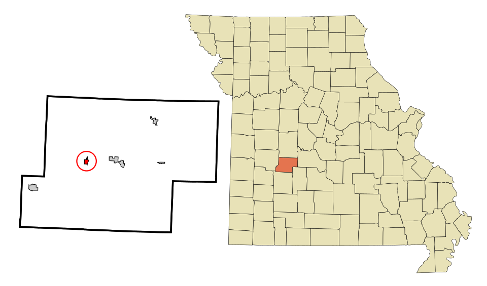 Locator map of Wheatland